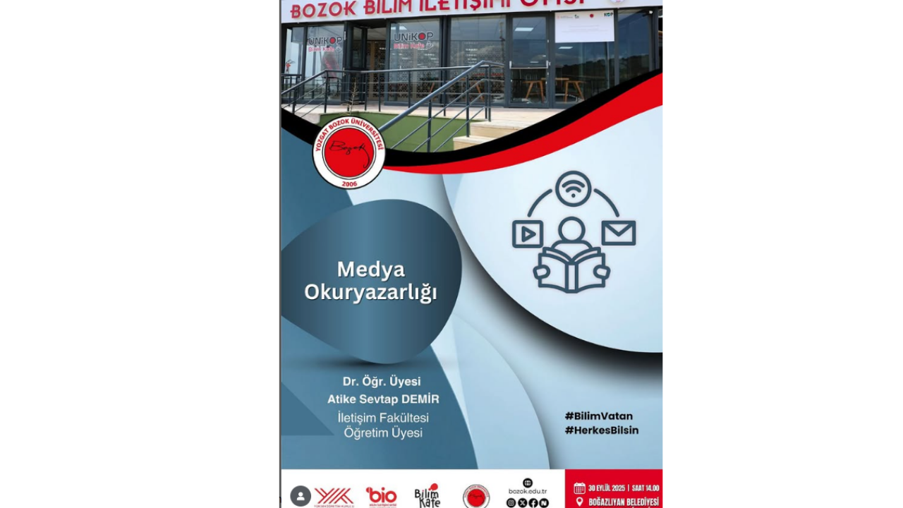 Yozgat Bozok Üniversitesi'nden Boğazlıyan'a Medya Okuryazarlığı Desteği (2)