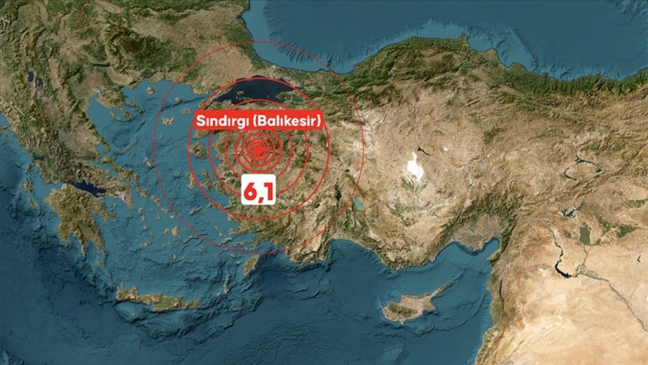 Balıkesirde Deprem