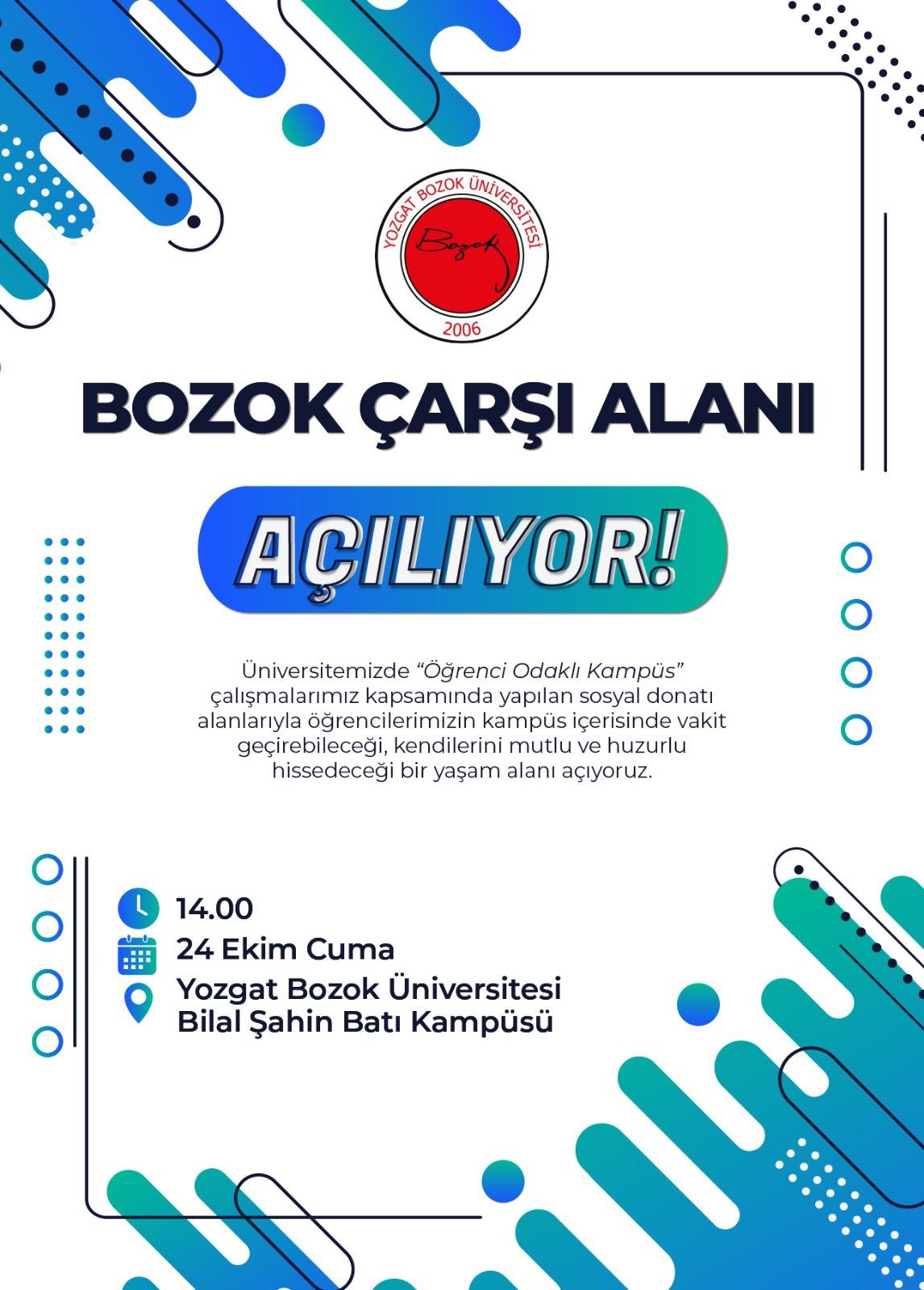 Bozok Üniversitesi Dört Dev Projeyle Geleceğe Yön Veriyor2