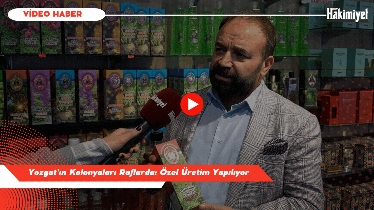 Yozgat’ın Kolonyaları Raflarda: Özel Üretim Yapılıyor