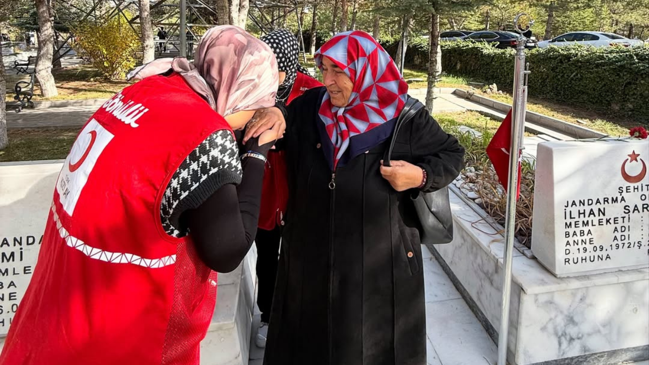 Gençlerden Örnek Davranış Cumhuriyet Coşkusunda Şehitler Unutulmadı (4)