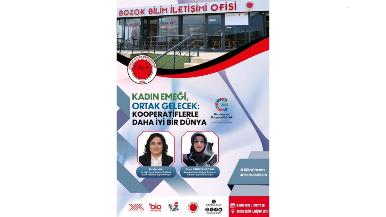 Kadın Emeği Bozok Üniversitesi'nde Konuşuluyor (1)