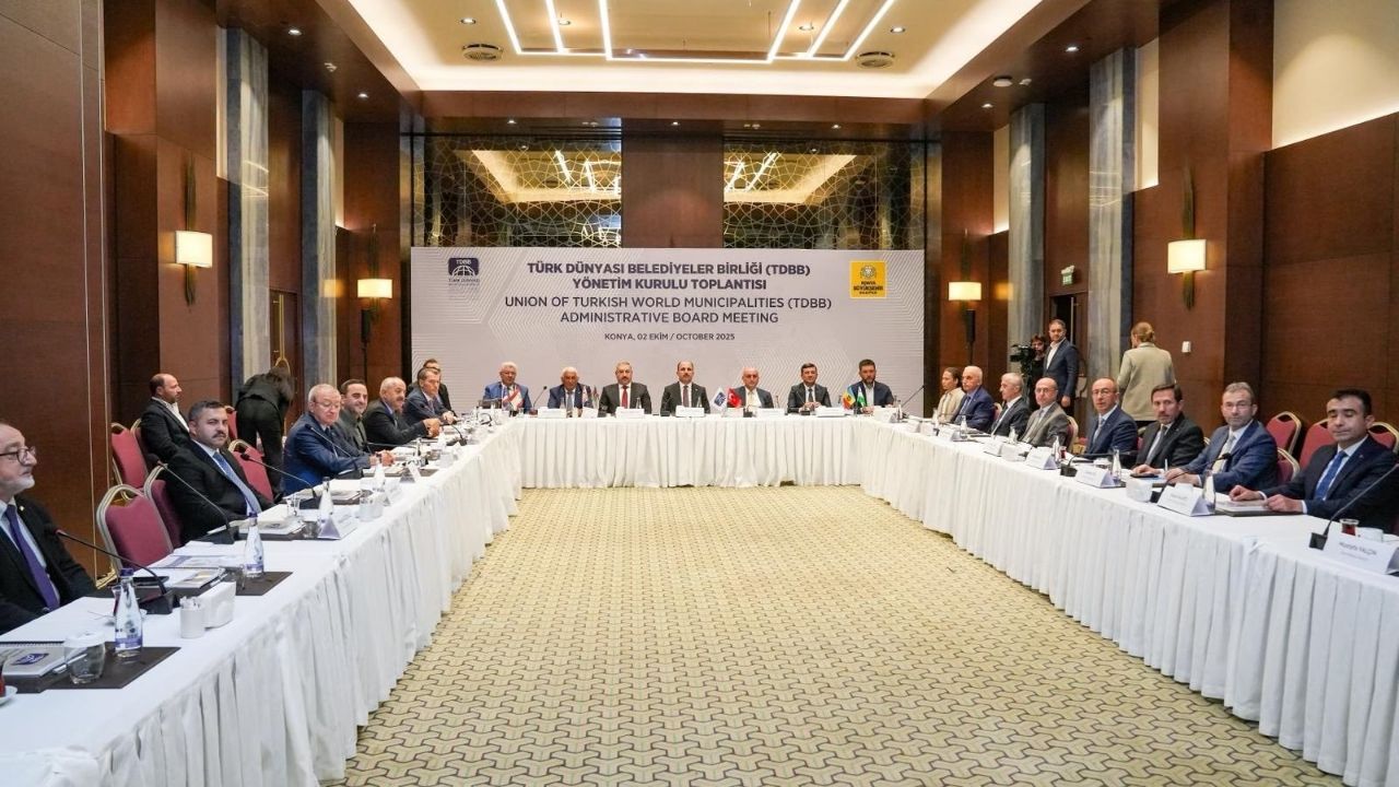 Türk Dünyası Belediyeler Birliği Toplandı Yozgat Da Katıldı