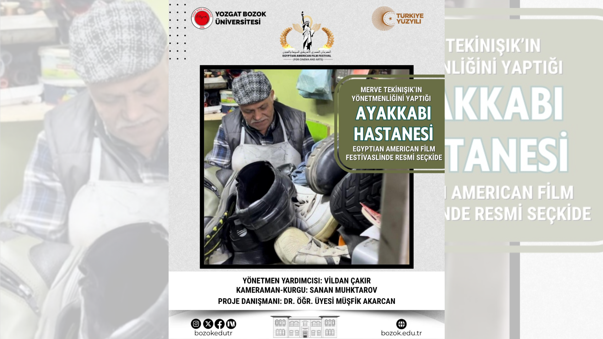 Yozgat Bozok Üniversitesi Öğrencilerinden Büyük Başarı Filmleri Resmi Seçkide1