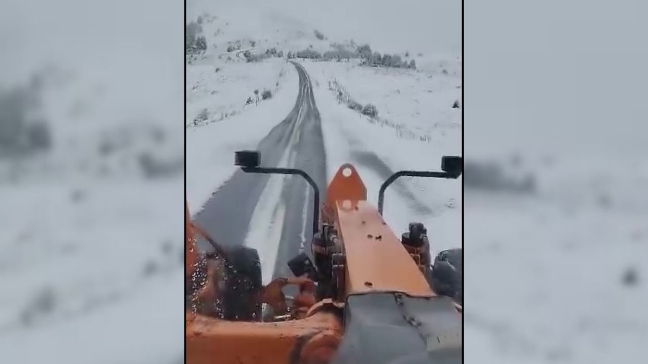 Yozgat’ta Kış Erken Geldi