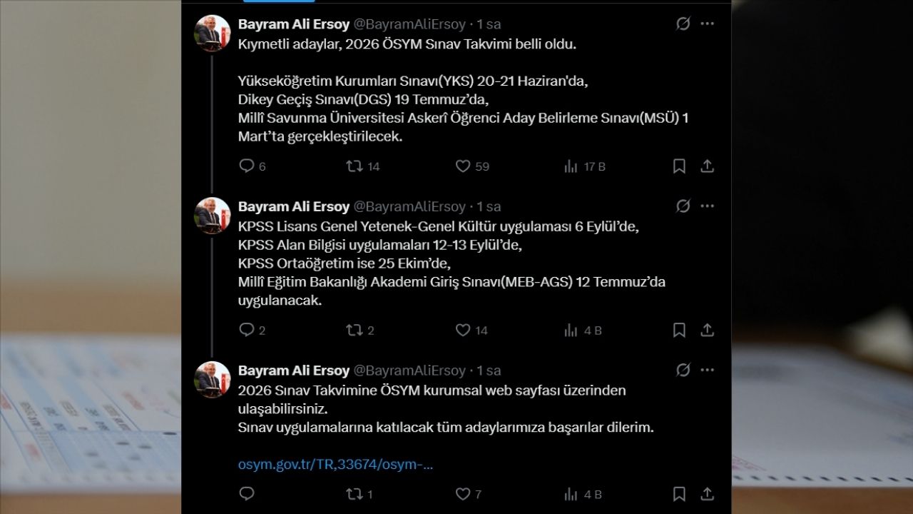 2026 Ösym Takvimi Kpss Ne Zaman (2)