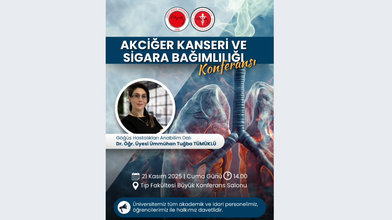 Akciğer Kanseri Ve Sigara Bağımlılığı Konferansı Yobü’de Düzenlenecek (2)