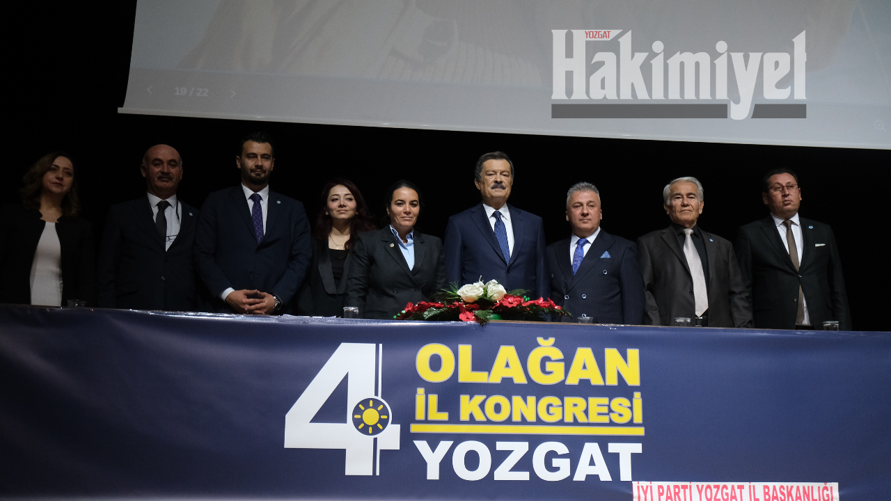İyi Parti Yozgat İl Kongresi’nde Taştan Güven Tazeledi (4)
