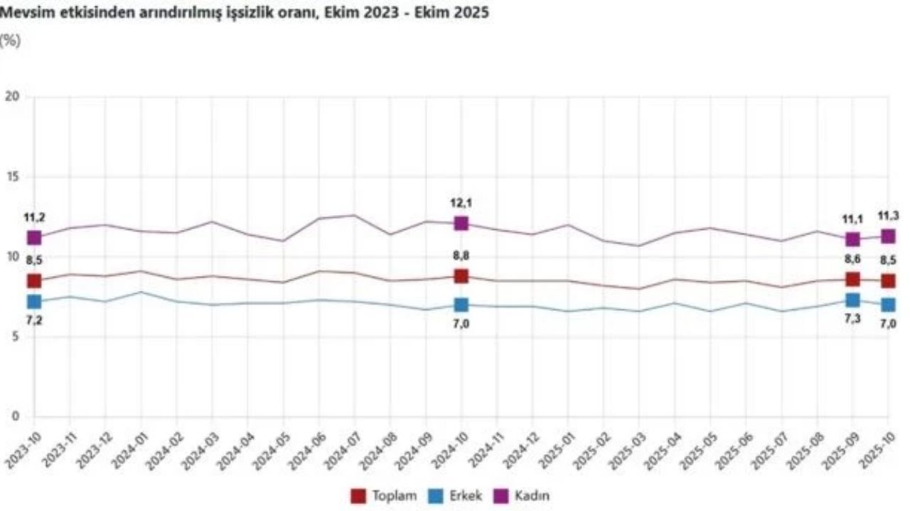 Tüik Işsizlik Oranları Açıklandı (1)