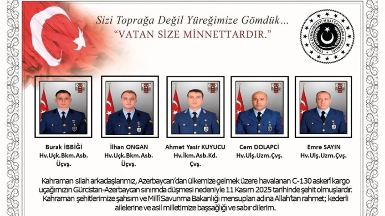 Uçak Kazasında Şehit Olan 20 Asker (1)