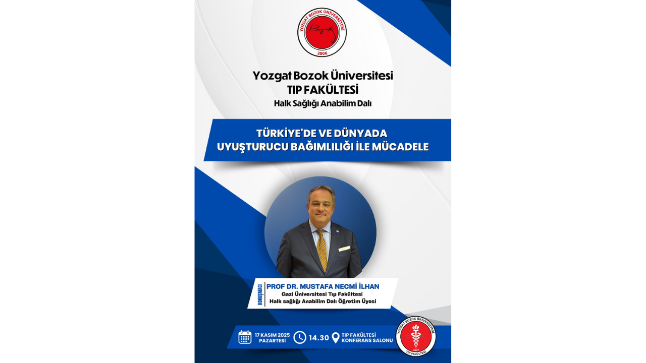 Yozgat Bozok Üniversitesi’nde Bağımlılıkla Mücadele Konferansı (2)