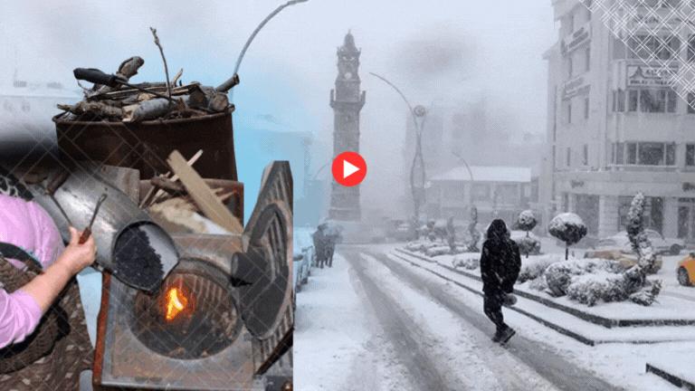 BİR YANDA SOBA SICAKLIĞI, BİR YANDA BUZLU YOLLARIN ÇİLESİ! YOZGATLI'YA SORDUK NOSTALJİ Mİ, MÜCADELE Mİ?