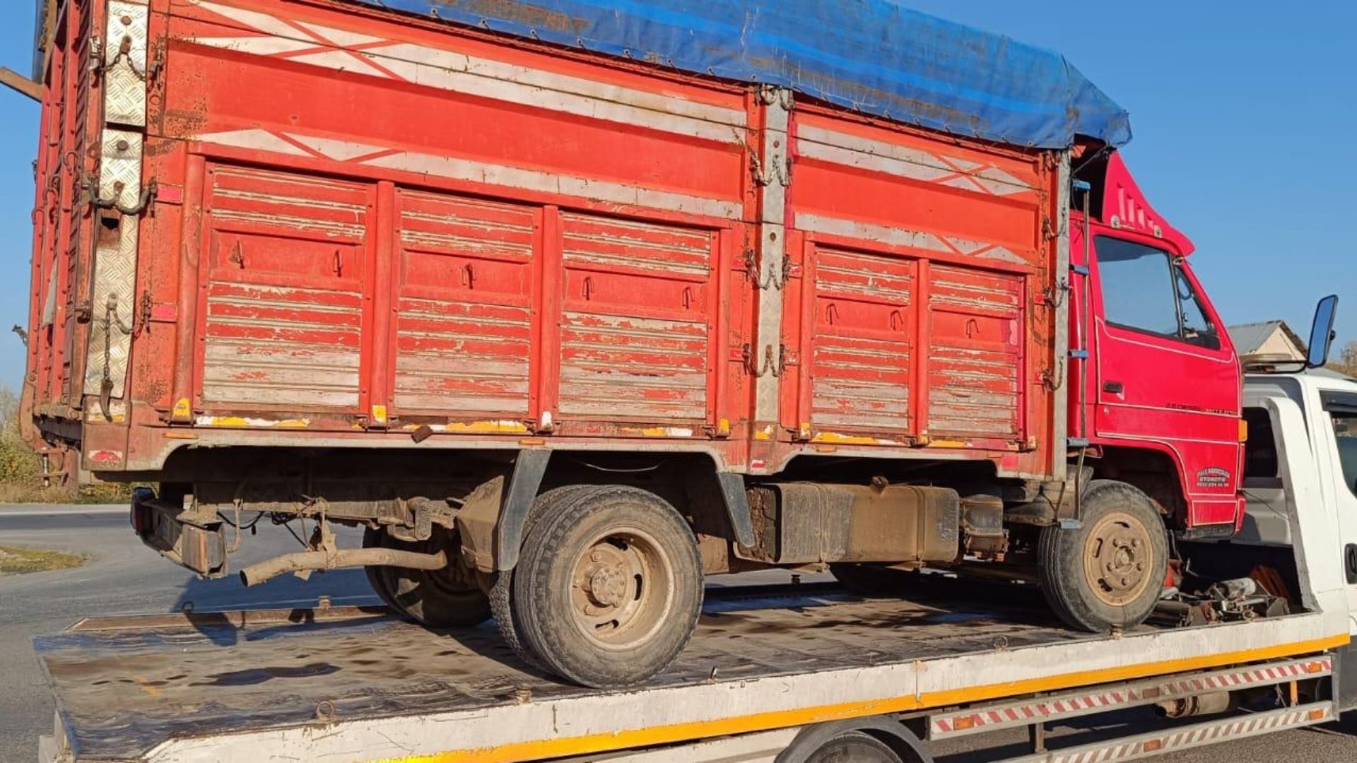 Yozgat’ta Denetimler Sürüyor Sorgun'da Kamyonete El Konuldu (2)