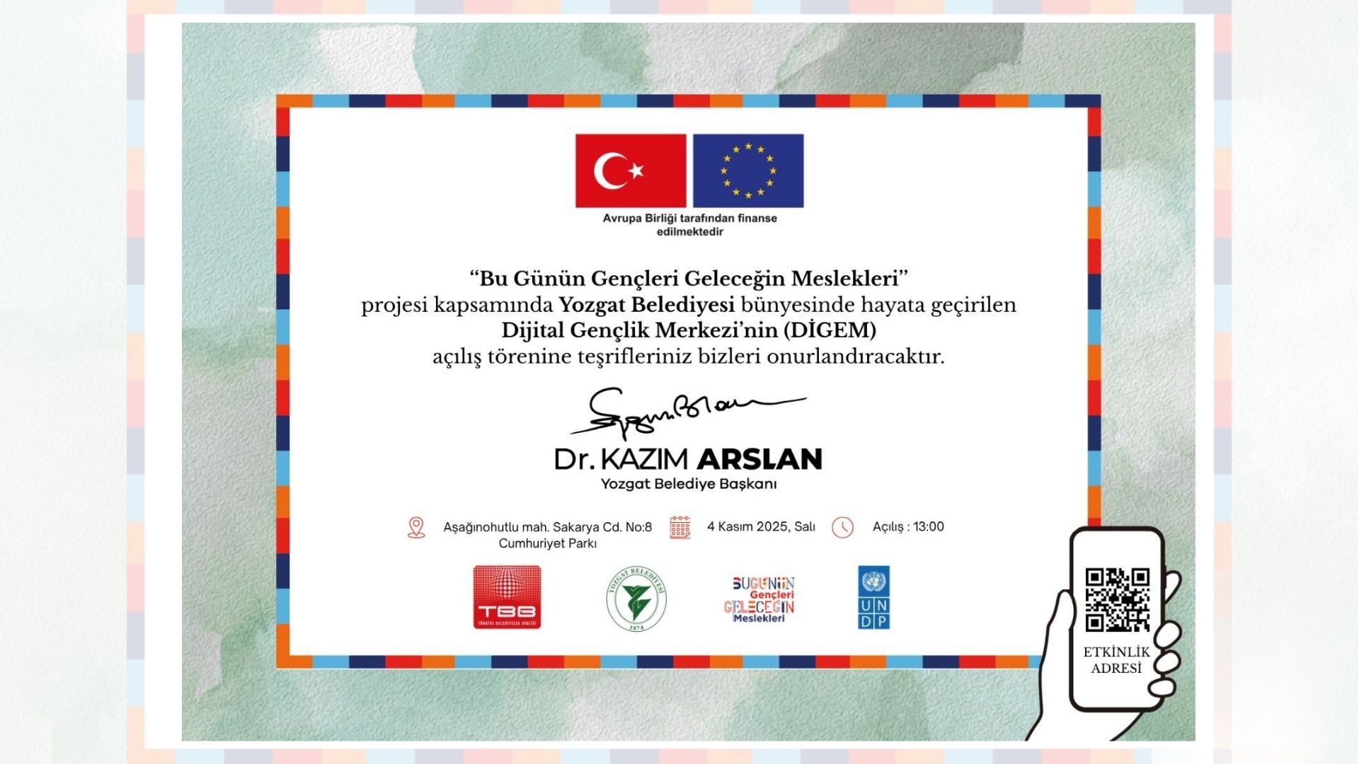 Yozgat'ta Dijital Çağ Başlıyor Ab Destekli Proje Faaliyete Geçiriliyor1