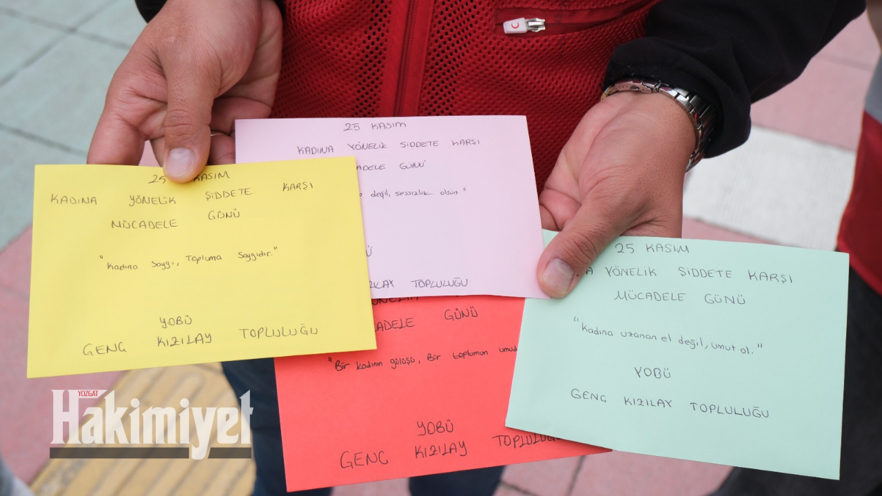 Yozgat’ta Kadına Şiddete Karşı Mektuplu Farkındalık (3)