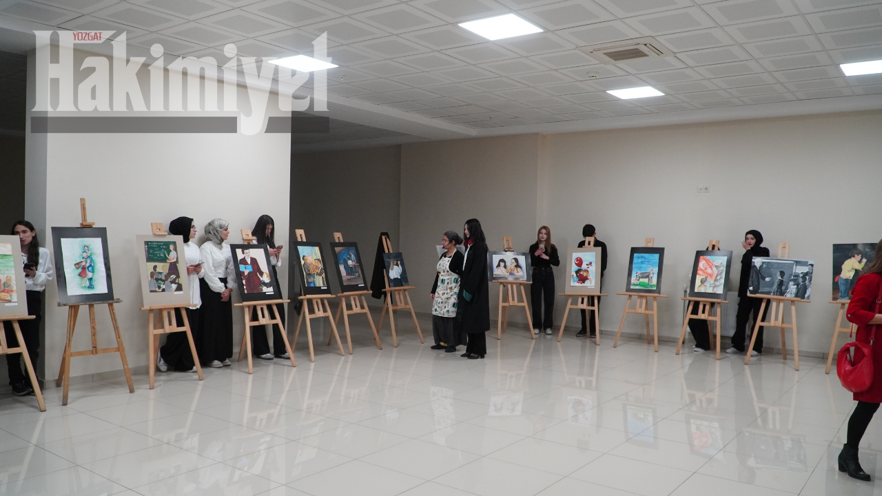 Yozgat’ta Öğretmenler Günü’ne Özel Sergi İlgi Gördü (6)