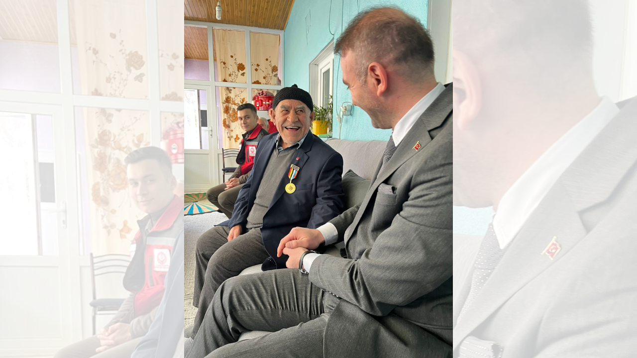 Kahraman Gazilere Anlamlı Ziyaret Müdür Alp’ten Vefa Buluşmaları (4)