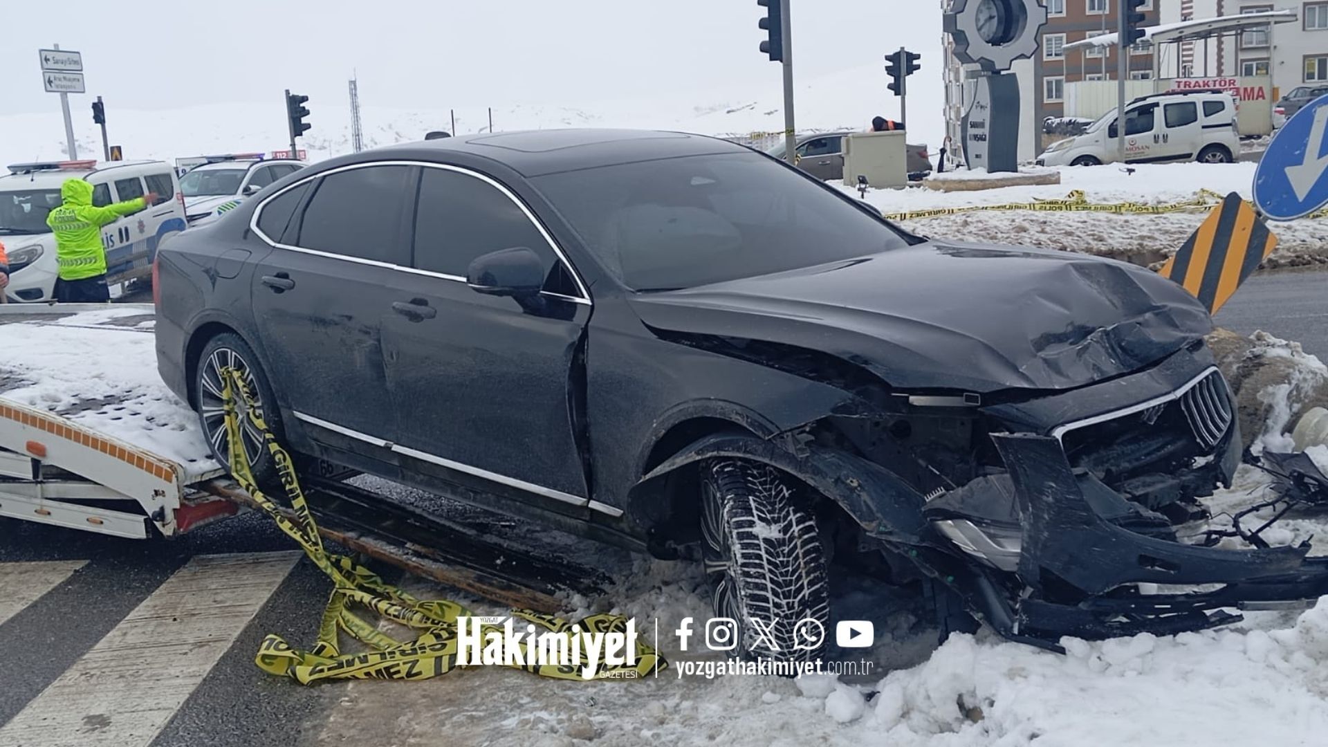 SON DAKİKA! Yozgat’ta Feci Kaza: 1 Kişi Ağır Ağır Yaralı