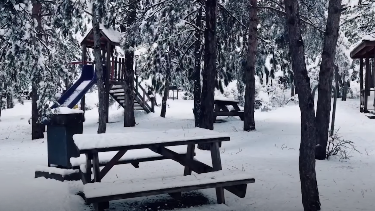 Beyaz Örtü Büyüledi Türkiye’nin İlk Milli Parkında Kış Manzarası Dronla Görüntülendi (5)