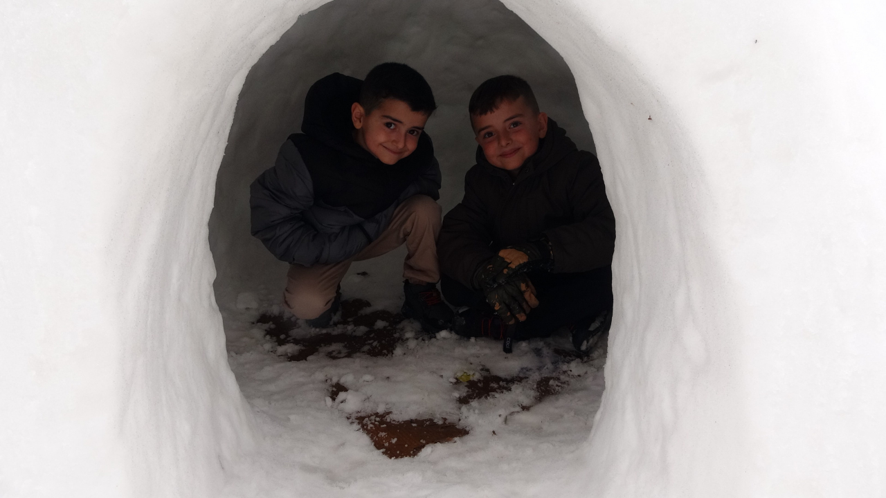 Gören Alaska Sanıyor Ama Adres Yozgat Karla Yapılan Bu Yapı Dikkat Çekiyor (3)