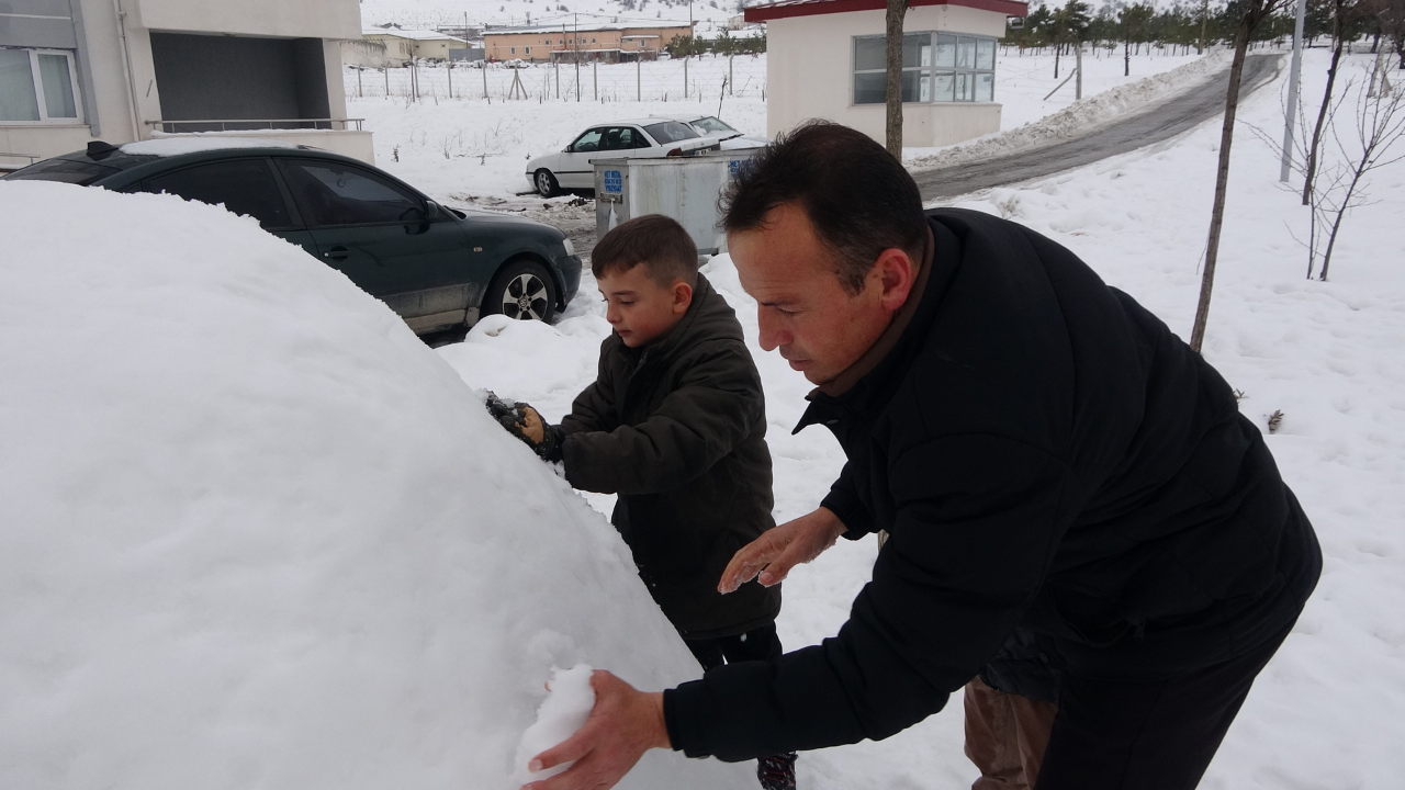 Gören Alaska Sanıyor Ama Adres Yozgat Karla Yapılan Bu Yapı Dikkat Çekiyor (4)