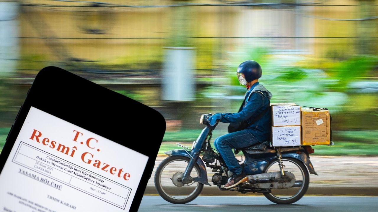 Resmi Gazete'de Yayımlandı Kuryelerin Ehliyeti İptal Edilecek Mi