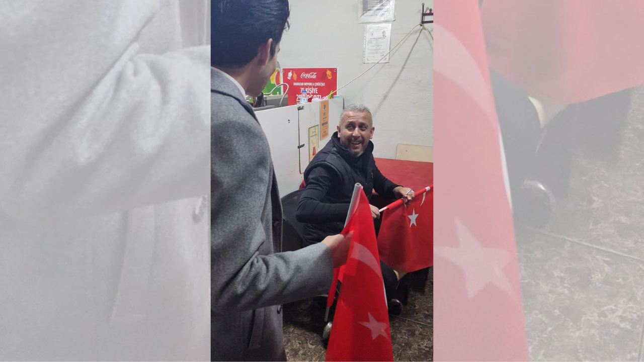 Şehir Merkezinde Birlik Mesajı Türk Bayrağı İçin Yozgat’ta Örnek Çalışma (3)