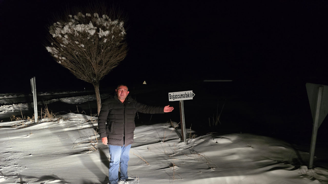 Uzun Aradan Sonra Yüzleri Güldüren Manzara Yozgat’ta Kar Bereketi Konuşuluyor (4)