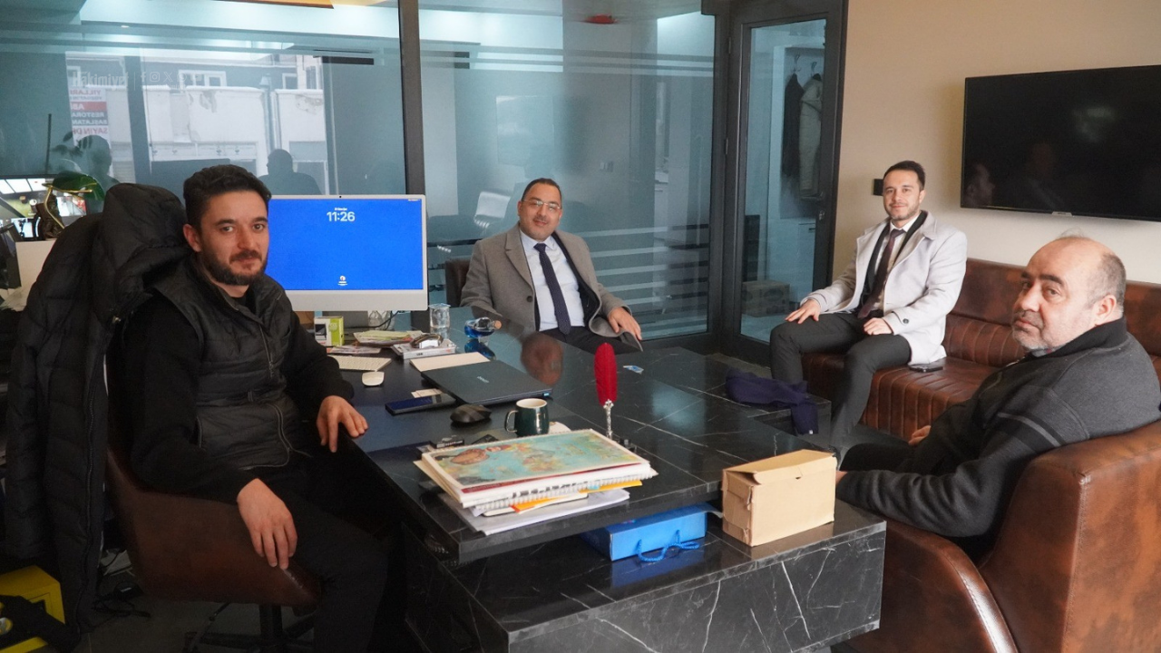 Vakıf Katılım Yozgat Şube Yönetiminden Gazetemize Nezaket Ziyareti