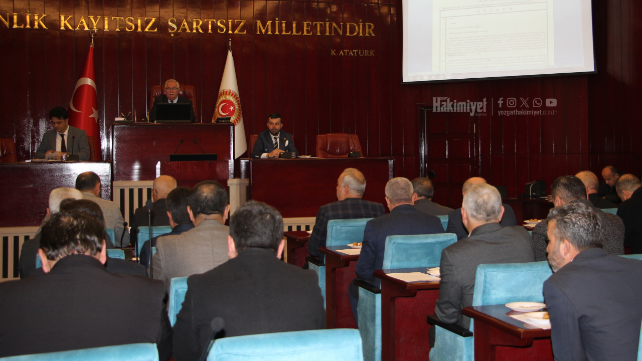 Yozgat İl Genel Meclisi Yılın İlk Toplantısını Yaptı (1)