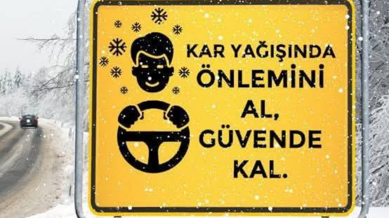 Yozgat Valiliği’nden Kar Yağışı Uyarısı Kış Lastiği Olmayan Araçlar Trafiği Aksatıyor (3)