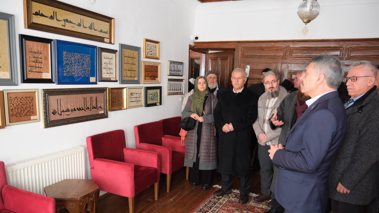 Yozgat’ın Kültürel Hafızasına Yeni Bir Durak Mehmet Said Fenni Efendi Hat Müzesi Kapılarını Açtı (4)