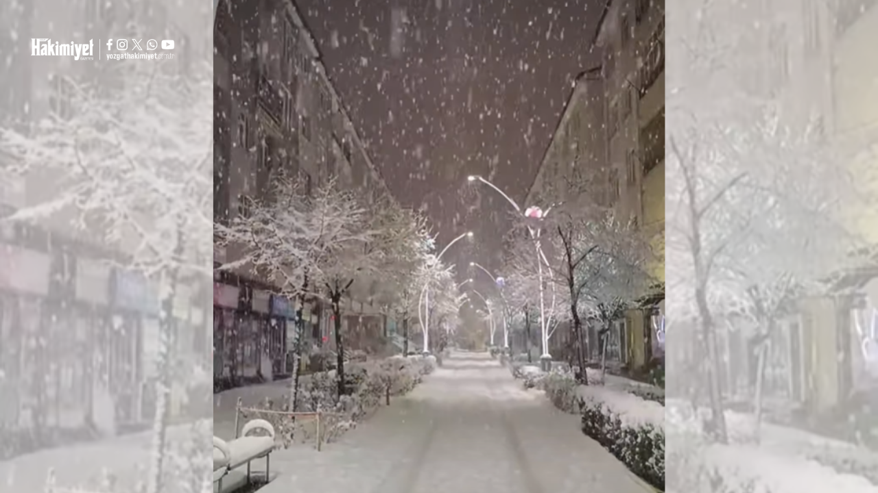 Yozgat’ta Akşam Karı Kartpostallık Güzellikler Oluşturdu, Doğal Manzaralar Büyüledi (4)