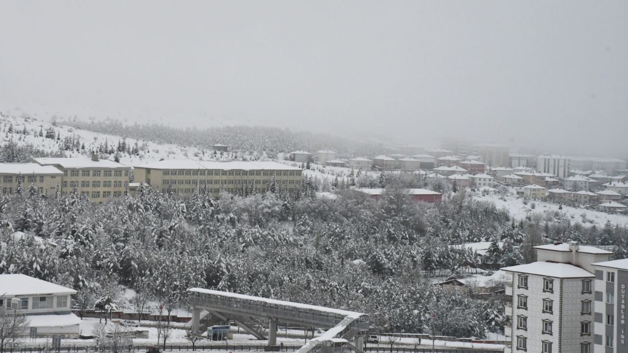 Yozgat’ta Kar Sevinci 20 Santimetrelik Yağış Yüzleri Güldürdü (1)