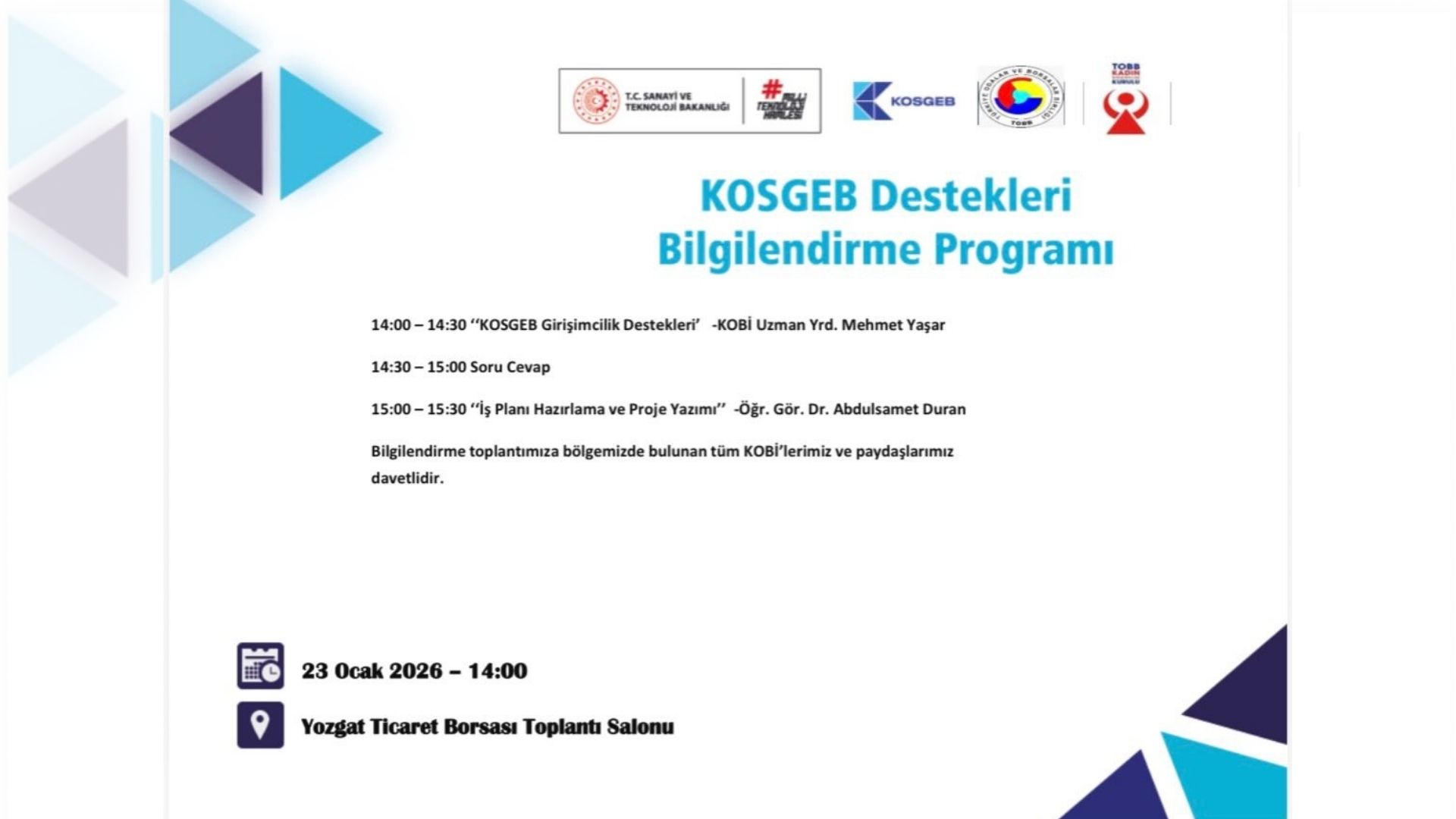 Yozgat’ta Profesörden ‘Susuzluğun Ayak Sesleri’ Uyarısı (2)