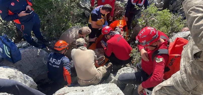 806X378 Koyunlarini Otlatan Yasli Kadin Dustugu Kayaliklarin Arasinda 1 Gun Sonra Bulundu 1771753657448