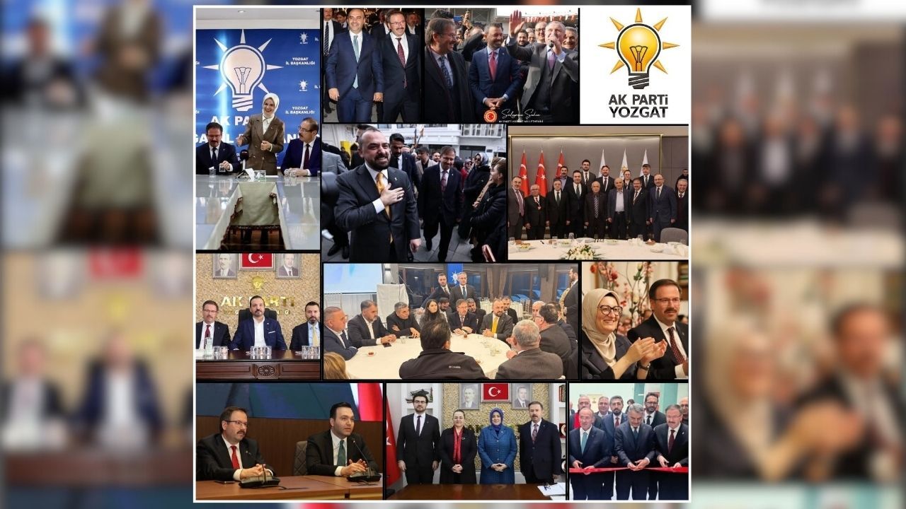 Ak Parti Yozgat İl Teşkilatı Üst Düzey Ziyaretler Ve Vefa Ile Güçleniyor