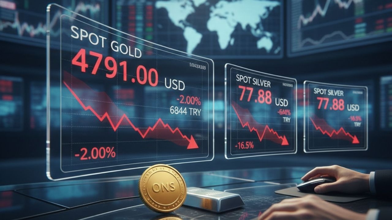 Altın Fiyatları Çakıldı! Gram Ve Ons’ta Son Durum