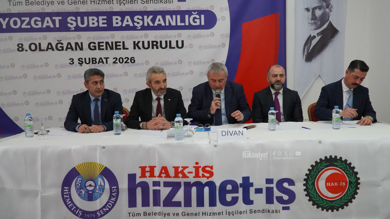 Hizmet İş Sendikası Yozgat’ta 8. Olağan İl Kongresini Gerçekleştirdi (2)