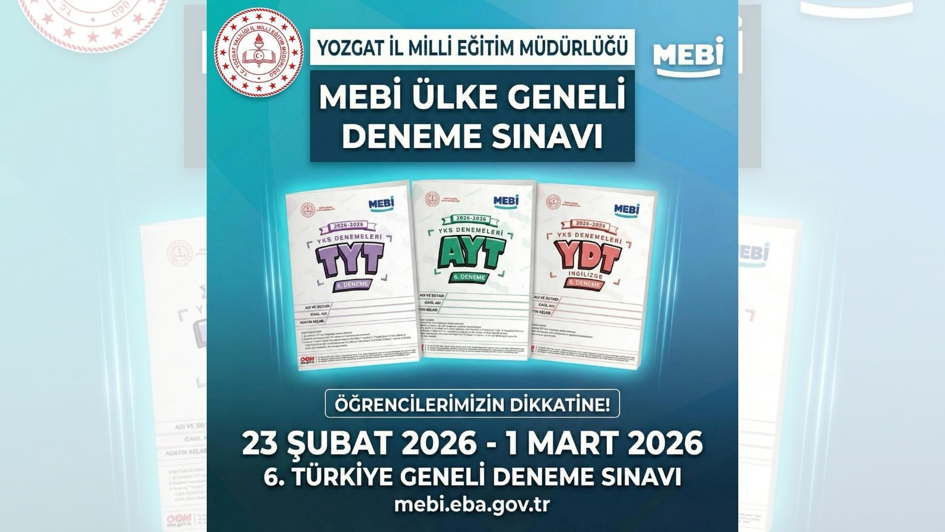 Mebi Deneme Sınavı
