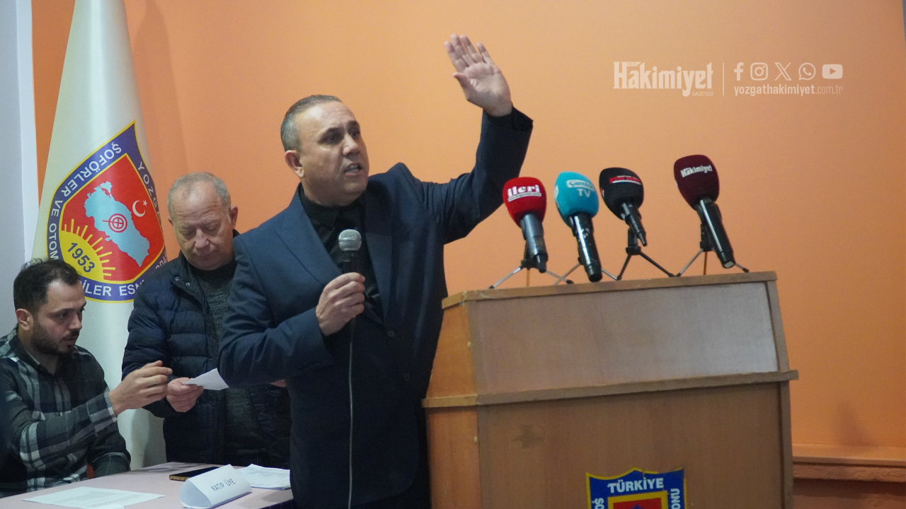 Son Dakika Yozgat Şoförler Odası Seçimini Murat Gümüş Kazandı