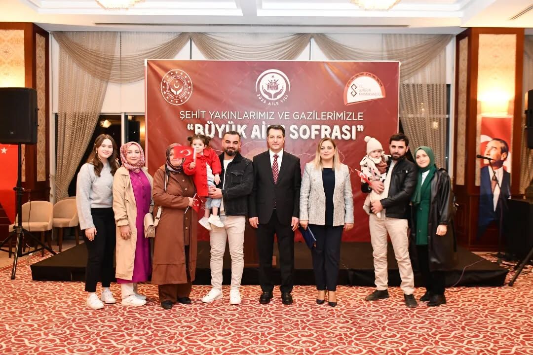 Sorgun'da Büyük Aile Sofrası Kuruldu