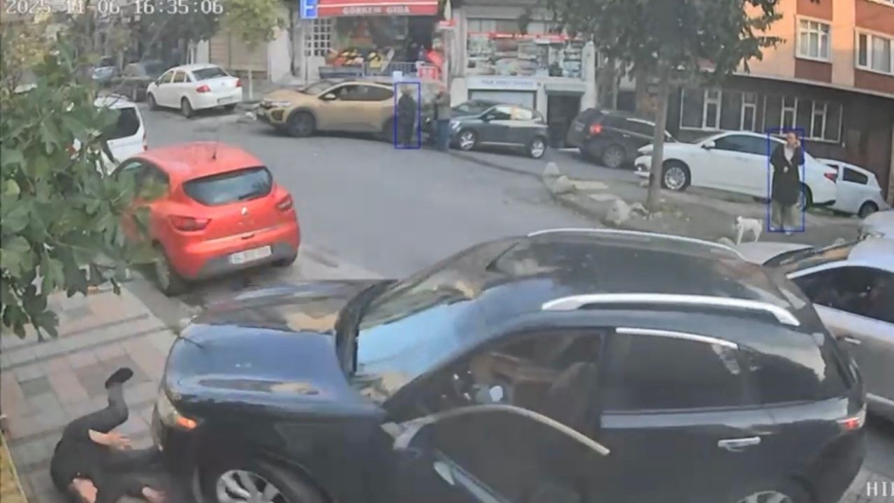 Sürücüsüz Kalan Araç Sürücüyü İki Kez Ezdi (2)