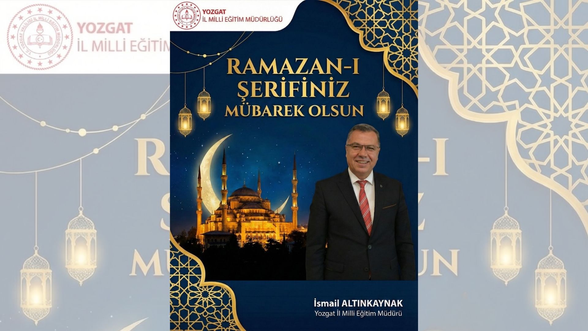 Yozgat İl Müdürü’nden Ramazan Mesajı