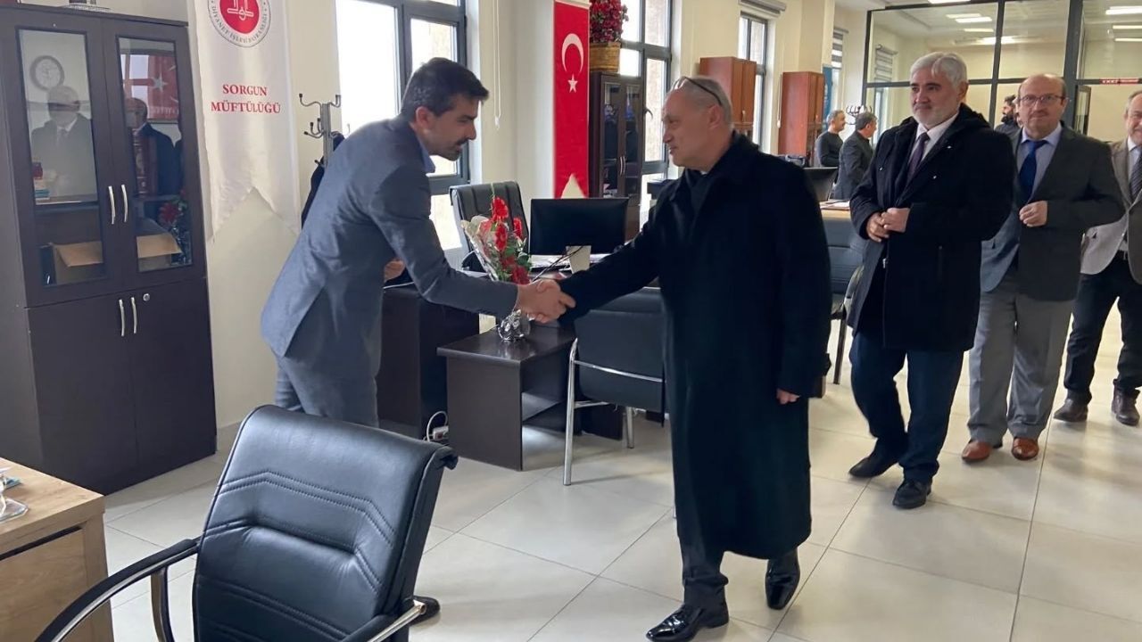 Yozgat İl Müftüsü Nihat Kök’ten Sorgun Ziyareti (1)