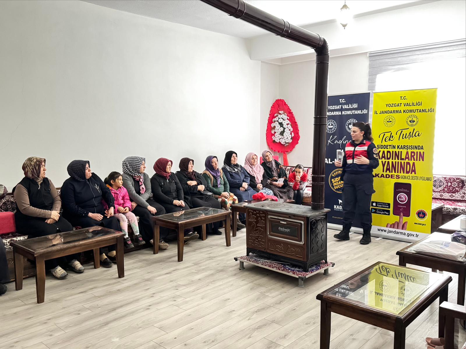 Yozgat Kadışehri'nde Kadına Şiddetle Mücadele Eğitimi Verildi