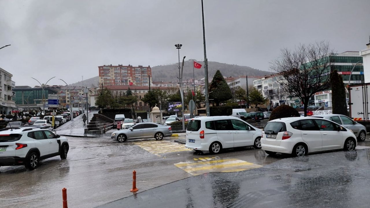 Yozgat Sağanak Yağışa Tutuldu (1)