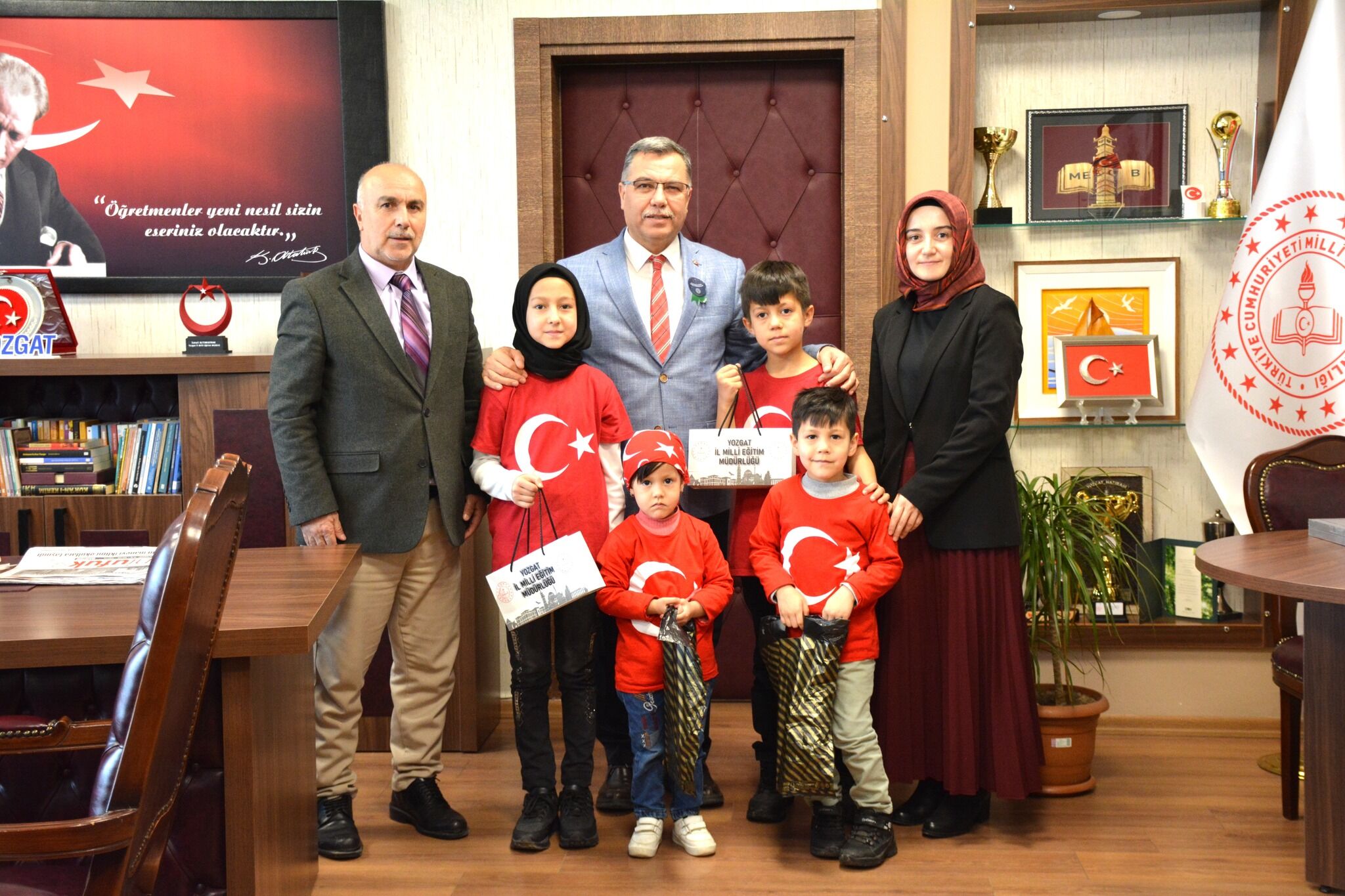 Yozgat'a Göçtüler, Bayrak Sevgileriyle Birinci Oldular1