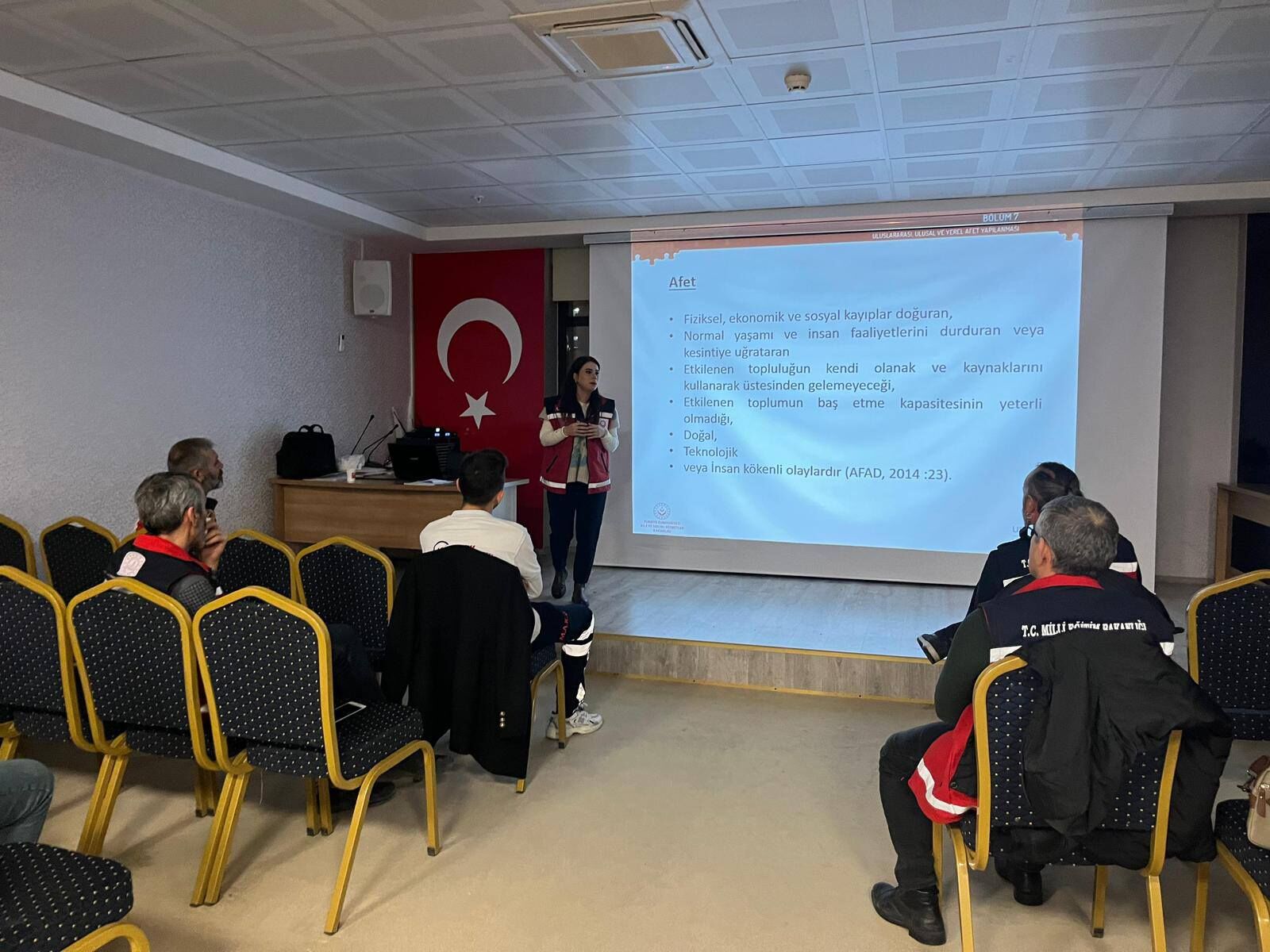 Yozgat'ta Afet Görevlilerine Psikososyal Destek Eğitimi Verildi-1