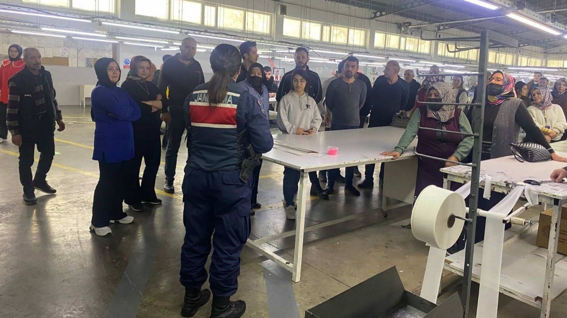 Yozgat'ta Fabrika Çalışanlarına Eğitimi